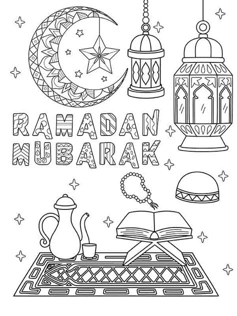 ramadan  coloring page  printable coloring pages  kids