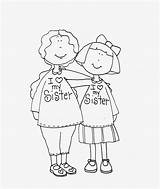 Sister Drawing Dearie Dolls Stamps Digi Coloring Pages Drawings Digital Easy Outline Getdrawings Colouring Little Printable Sheets Choose Board sketch template