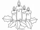 Advent Coloring Candles Christmas Pages Drawing Calendar Printable Color Getdrawings Getcolorings Coloringpage Eu sketch template