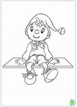 Dinokids Noddy sketch template