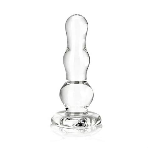 Glas 4 Inches Butt Plug Clear Glass On Literotica