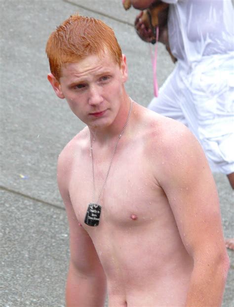 red headed men shirtless freckled gingers