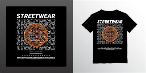 streetwear  shirt design suitable  screen printing jackets    vector art
