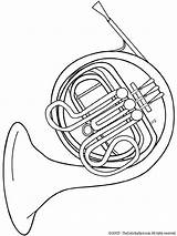 Horn Instruments Muziekinstrumenten Trombone Kleurplaten Malvorlage Musikinstrumente Trompete Muziekinstrument Bugel Posaune Malvorlagen Corneta Tuba Apprentissage Stampare Misti Imprimer Trombeta Gifgratis sketch template
