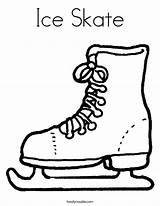 Coloring Ice Skate Skating Winter Pages Kids Outline Preschool Crafts Sports Activities Clipart Board Craft Toddlers Clip Popular Library Choose sketch template