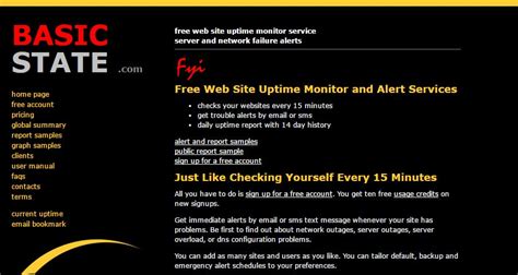 website monitoring services    website hub