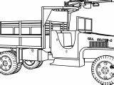 Coloring Military Truck Gmc Wecoloringpage sketch template