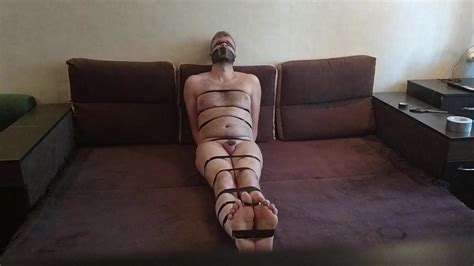 tightly tape tied gagged blindfolded and naked gay porn a6