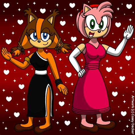 Sticks And Amy S Fancy Outfits By Caseydecker On Deviantart
