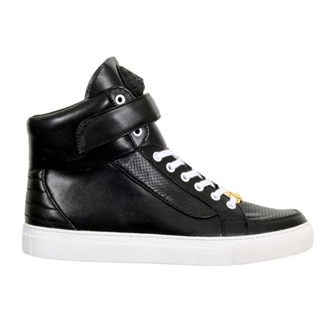 buy black casual shoes  men  versace uk  togged