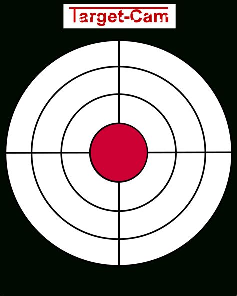 printable shooting targets printable templates