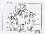 Gadget Inspector Model Sheets Penny Brain Original Sheet Pms Tribute 30th Anniversary sketch template
