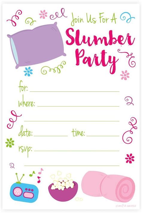 slumber party planning ideas  supplies partyideaproscom