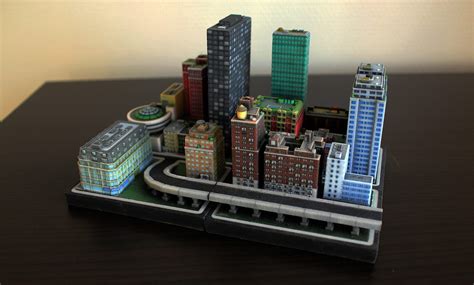 customize    printed models   fav cities