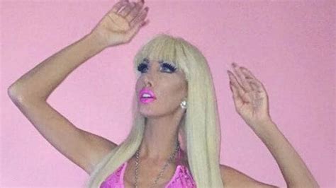 nikki exotika transgender ‘barbie spends 1 27m on plastic surgery herald sun