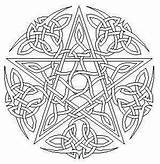 Wiccan Celtic Handfasting Wicca Colouring Pentagramas Designlooter sketch template
