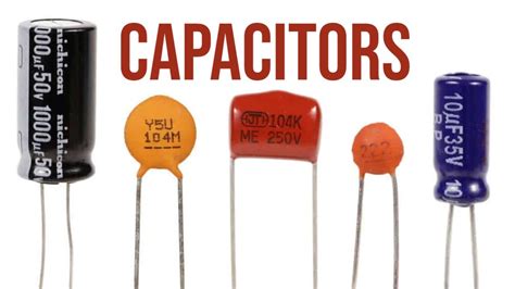 capacitors explained types  capacitors  applications functions  color code chart
