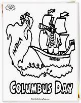 Coloring Pages Columbus Santa Pinta Maria Nina Boat Christopher Printable Getdrawings Idea Awesome Family Getcolorings Popular Comments sketch template