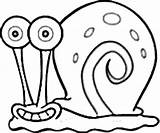 Snail Spongebob Grin Greet Colorluna sketch template