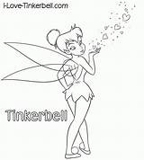 Tinkerbell sketch template
