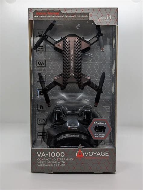 voyage aeronautics va  hd  drone  wide angle lens black ebay