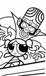 Powerpuff Girls Coloring Pages Kids Mojo Jojo Bubbles Clip Coloringpages1001 Library Fun Clipart sketch template