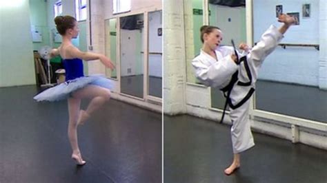 Royal Ballet School Place For Girl With Taekwondo Black Belt Bbc News