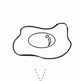 Yolk Fried Clipartmag Pluspng sketch template