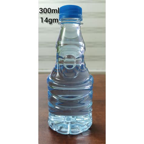 transparent  ml water pet bottle win polymers id