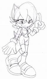Sonic Acorn sketch template