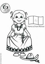 Coloring Mexico Pages Getcolorings sketch template