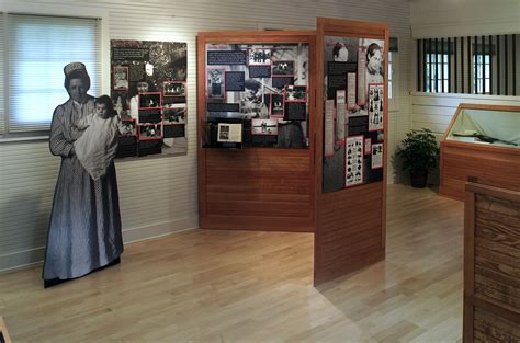 house museum display  temporary display   employee history  dimensional cutout