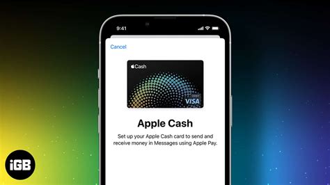 apple pay cash  iphone igeeksblog