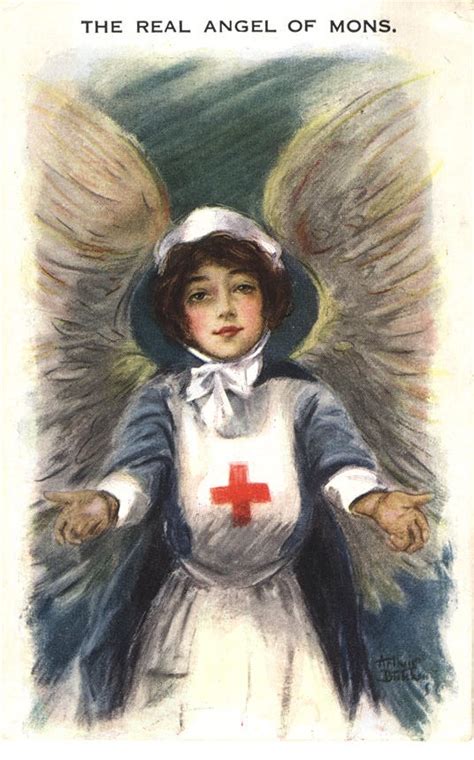 the real angel of mons ca 1915 circulating now from the nlm