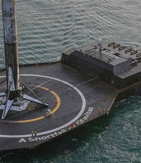 spacex elon musk shares photo  drone ship  enables  missions