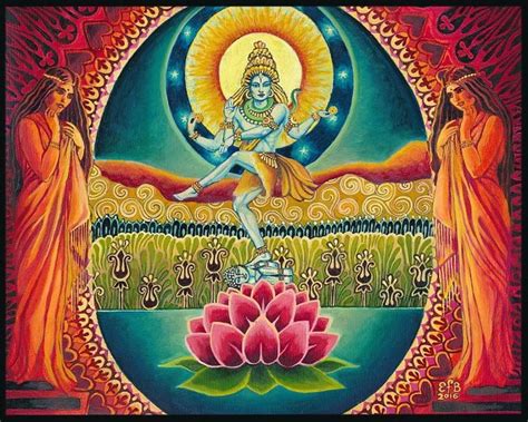 nataraja shiva  cosmic dancer  blank greeting card lord