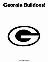 Georgia Bulldogs Coloring Wallpaper Pages Football Animated Choose Board Logo Visit Wallpapersafari Bulldog University sketch template