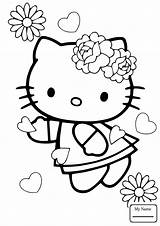Coloring Kitty Hello Pages Valentines Valentine Printable Nerd Print Color Expression Facial Getcolorings Drawing Supercoloring Awesome Book Cartoon Anime Crafts sketch template