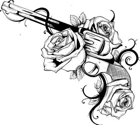 coloring pages guns  roses white dove  guns roses tattoo