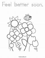 Bees Flowers Twisty Twistynoodle sketch template