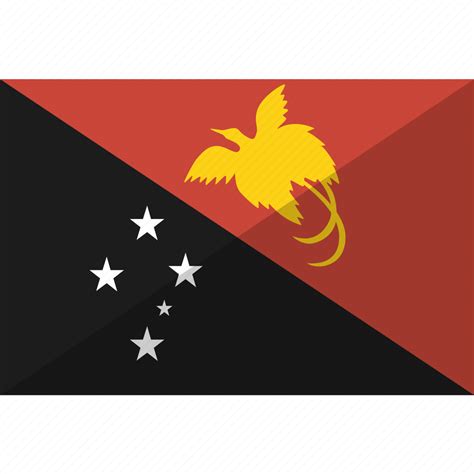 country flag guinea nation  papua icon   iconfinder