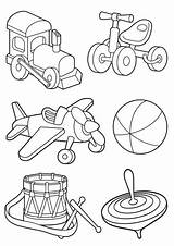Spinning Trompo Airplain Bicycle Ilustraciones Iconos Animados Dibujos sketch template