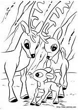 Rudolph Coloriage Renne Nez Rouge Coloriages Papa Donner sketch template
