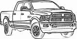 Dodge Coloring Ram Truck Pages Cummins 2500 Trucks Longhorn Car Clipart Drawing Drawings Colouring Cars Cliparts Dibujos 1500 Camaro Pickup sketch template