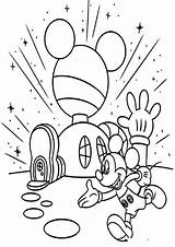 Mickey Mouse Coloring Pages Clubhouse House Front Colouring His Printable Color Sheets Disney Minnie Kids Kidsplaycolor Jungle Getdrawings Birthday Popular sketch template