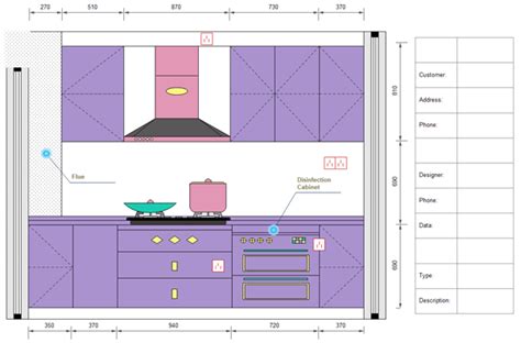 printable kitchen layout templates