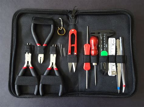 piece diy jewelry tool set  black case beading  crafting kit