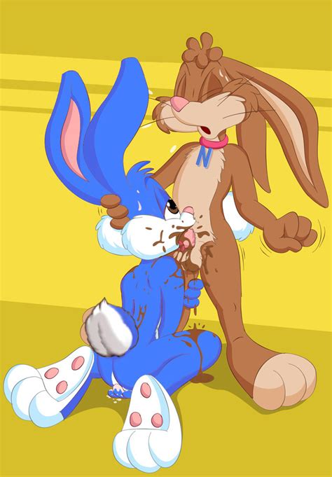 Rule 34 Anthro Ass Brown Fur Bunny Buster Bunny