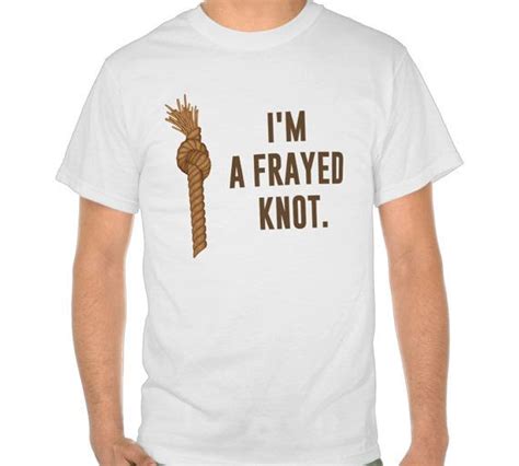 im  frayed knot humor tshirt im afraid  mens humor tshirts mens clothing funny tshirts