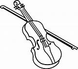 Violin Clipart Drawing Fiddle Clipground sketch template